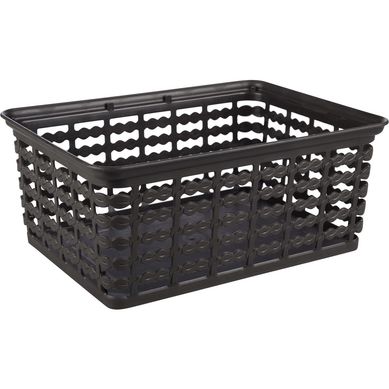 Canasto organizador de plstico wengue 4 L