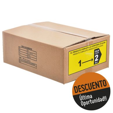 Caja de cartn para tv 38 kg