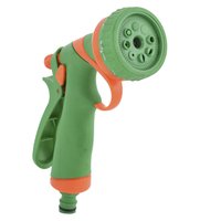 Pistola plástica de 8 funciones con mango antideslizante