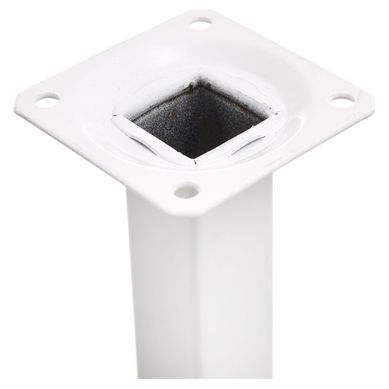 Pata cuadrada blanco de 15 cm