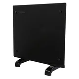 Panel convector de vidrio negro 1000 w