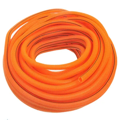 Ca�o corrugado 20 mm x 50 m 205 liviano naranja