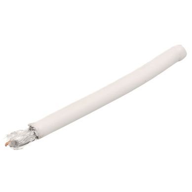 Cable coaxial RG6 305 x metro blanco
