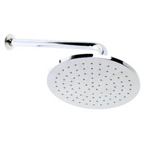 Plato de ducha plástico redondo 20 cm con brazo