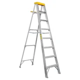 Escalera tijera de aluminio 7 escalones 2.48 m