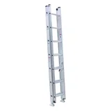 Escalera extensible de aluminio 14 escalones 4,27 m