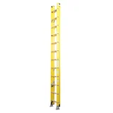 Escalera extensible de fibra de vidrio 28 escalones 8.53 m
