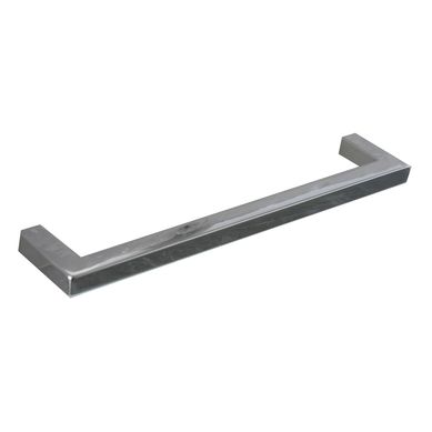 Manilla 128 mm cromo mate
