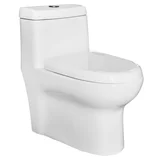 Inodoro con depósito y tapa 30 cm Milán blanco