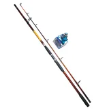 Caña 3,60 m y reel frontal