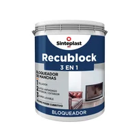 Bloqueador Recublock 3 en 1 para interior y exterior blanco 4 L
