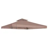 Tela de pérgola 3 x 3 m taupe