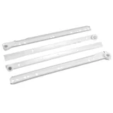 Riel blanco para cajón 30 cm
