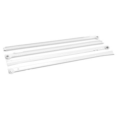 Riel blanco para caj�n 45 cm