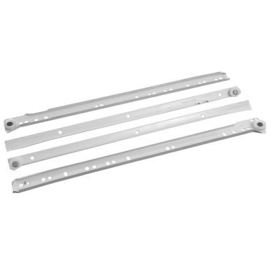 Riel blanco para caj�n 50 cm