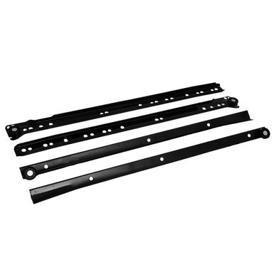 Riel negro para caj�n 40 cm