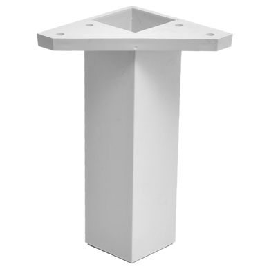 Pata de pl�stico blanco 4 x 15 cm