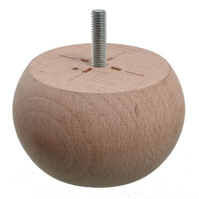 Pata de madera 9 x 5 cm Haya