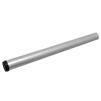 Pata para mesa de metal gris con regulador 6 x 71 cm