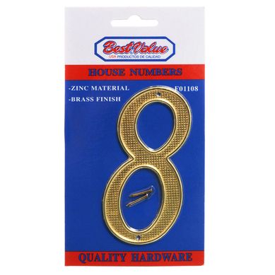 Numero 8 para puerta