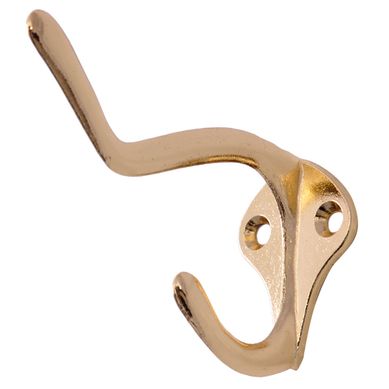 Percha doble dorado 4