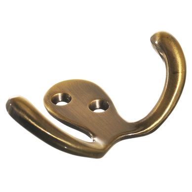 Percha doble bronce 2