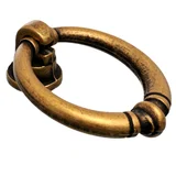 Tirador colgante dorado viejo 1 pieza 3,3 cm