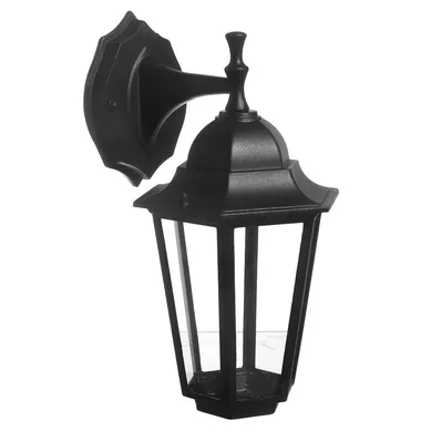 Farol aluminio 6 caras abajo E27