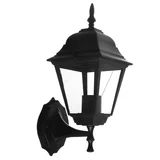 Farol aluminio 4 caras arriba E27
