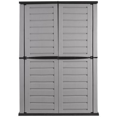 Armario jard�n exterior gris 220 x 151 x 89 cm