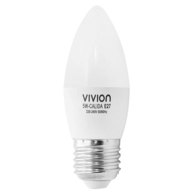 Lamparita LED Vela B37 clida 5 w E27