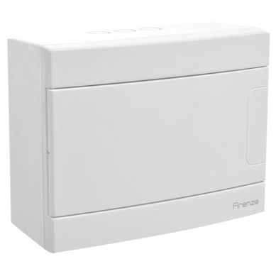 Tablero exterior 8 m�dulos tapa blanca