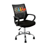 Silla de oficina Vespa negra