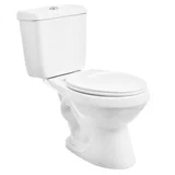 Kit de inodoro con depósito y tapa 30 cm blanco doble descarga