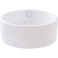 Bacha de apoyo redonda 16 x 41.5 x 41.5 cm blanco