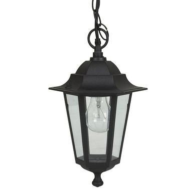Farol colgante Capri negro E27