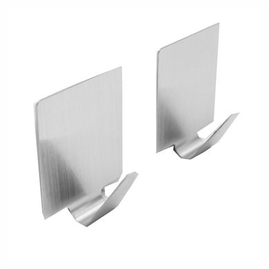 Percha acero inoxidable x 2