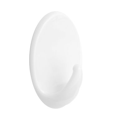 Gancho oval blanca