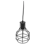 Lámpara colgante Jaula Hexagonal 1 luz E27