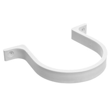 Grampa omega 110 mm PVC para tubo