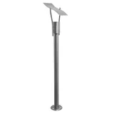 Farol poste de acero inoxidable 1 luz GU10