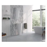 Porcelanato marmolado Sunset gris brillante 60x60 cm