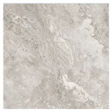 Porcelanato marmolado Le Pietre gris brillante 60x60 cm