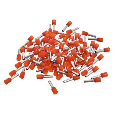 Terminal x 100 tubo hueco CTN 4 mm