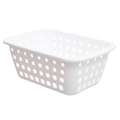 Canasto organizador de plstico blanco 2,9 L