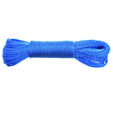 Cuerda retorcida PVC 3 mm x 20 m color