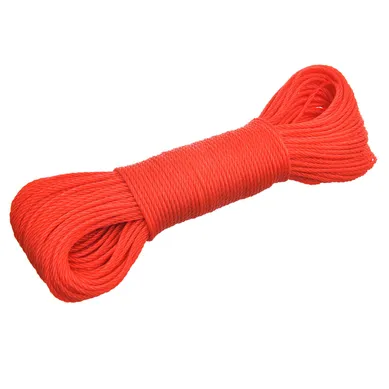 Cuerda retorcida PVC 3 mm x 50 m color