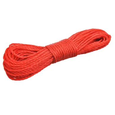 Cuerda retorcida PVC 4 mm x 20 m color