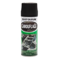 Pintura en aerosol camuflado negro mate 340 g