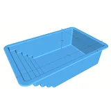 Piscina fibra de vidrio La Juanita 155 x 300 x 550 cm rectangular